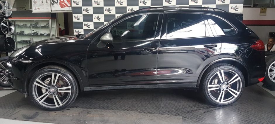 Full Pneus – Revitalização das Rodas de um Porsche Cayenne