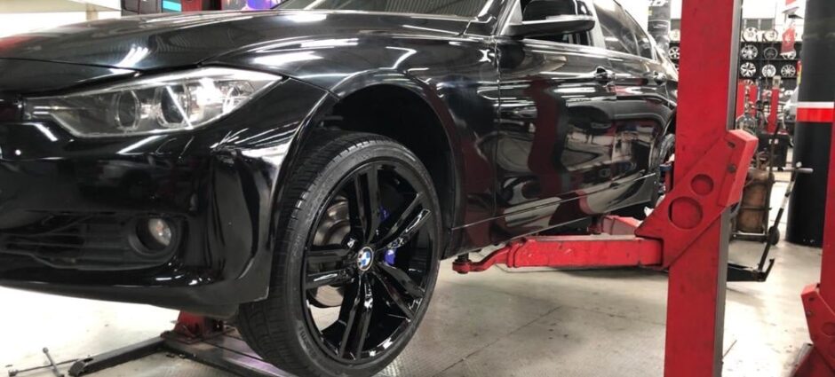 BMW Revitalizando as Rodas na Full Pneus!