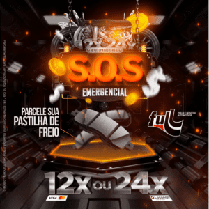 S.O.S FULLPNEUS pastilha de freio