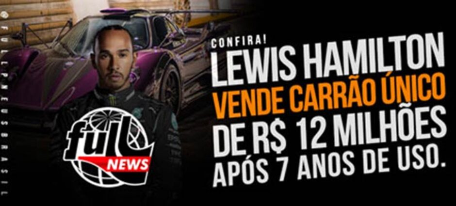 Lewis Hamilton vende Pagani Zonda LH de R$ 12 milhões