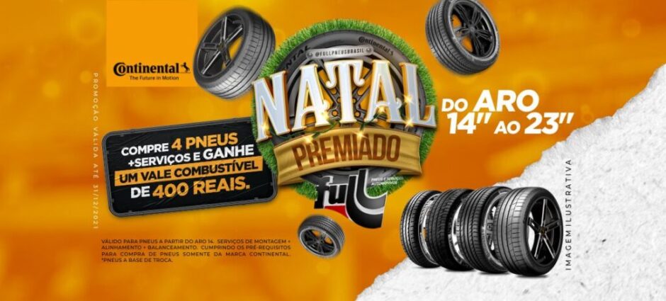 Promoção de Pneus para o fim do ano