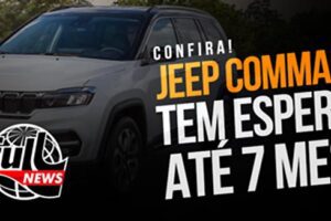 Jeep Commander na fila de espera