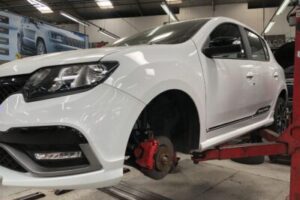 Pintura de pinças de freio