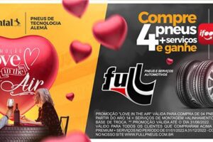 Promoção Love in the Air da Full Pneus
