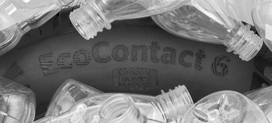 Continental lança pneu feito de garrafas PET recicladas