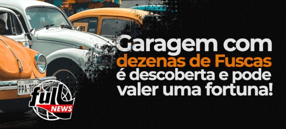 Dezenas de Fuscas esquecidos em garagem