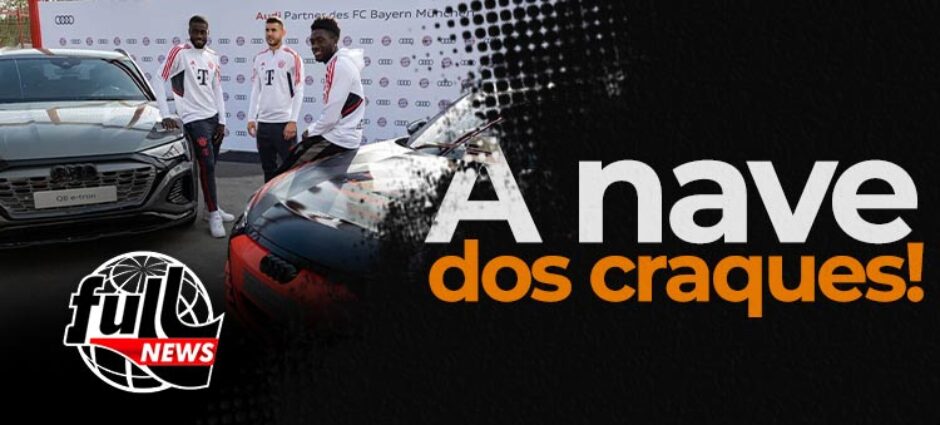 Audi presenteia jogadores do Bayer com carros elétricos de luxo