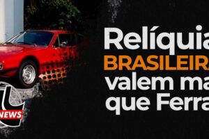 Relóquias brasileiras valem mais que Ferrai