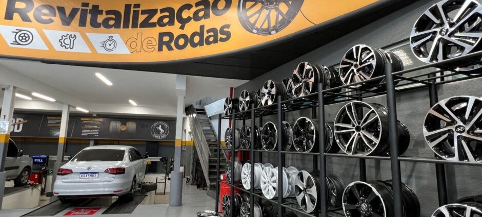 Revitalização de rodas é na Full Pneus