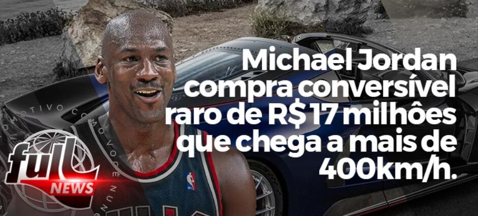 Michael Jordan adquiriu um Hennessey Venom F5 Roadster