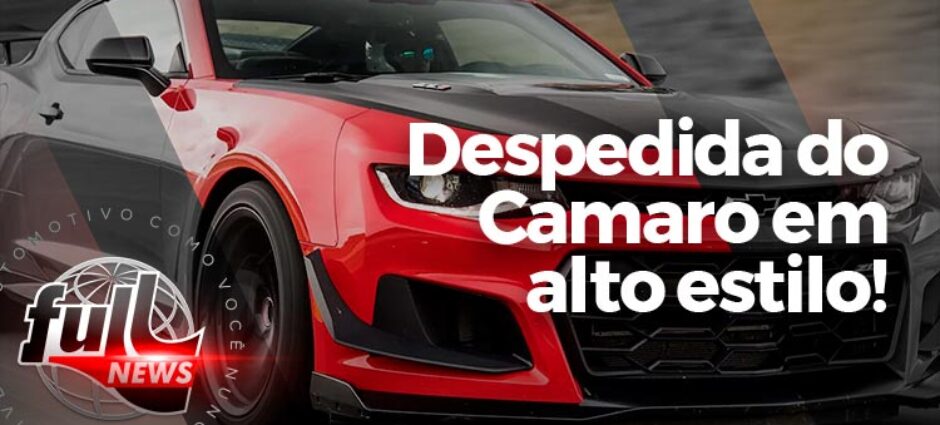 Despedida do Camaro em alto estilo