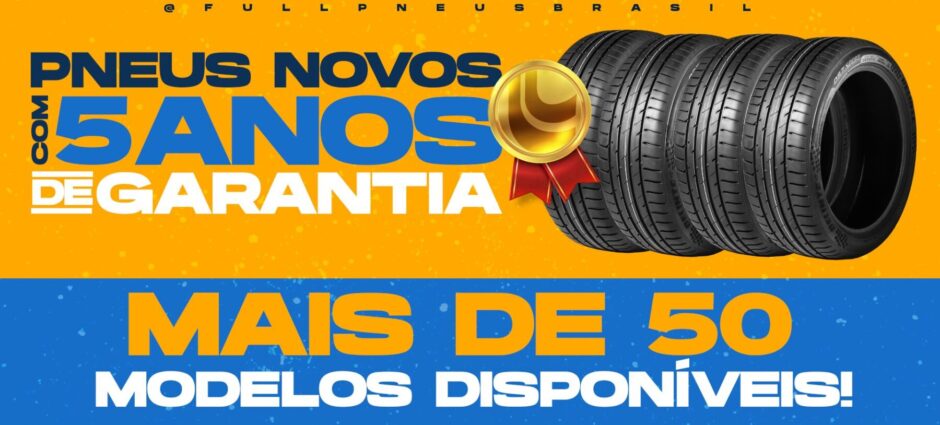 Renove Sua Segurança com Pneus Novos e Garantia de 5 Anos
