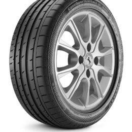 Pneu Aro 18 Continental 245X50R18 100Y Sport Contact 3 Runflat