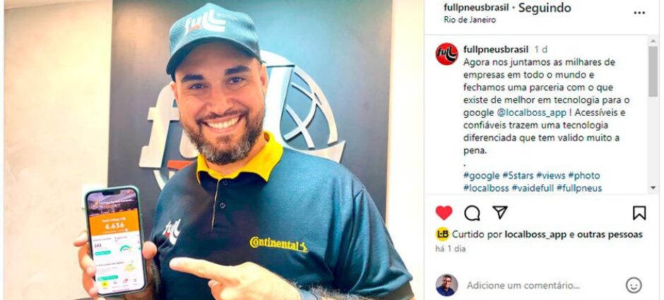 Parceria de Sucesso: Full Pneus e LOCALBOSS