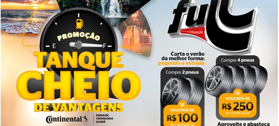 Confira a nossa Promoção “Tanque Cheio de Vantagens”