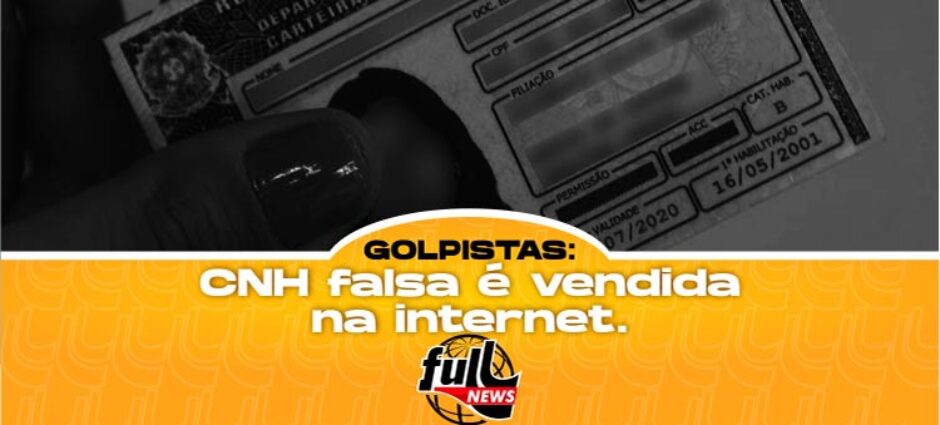 CNH falsa é vendida na Internet