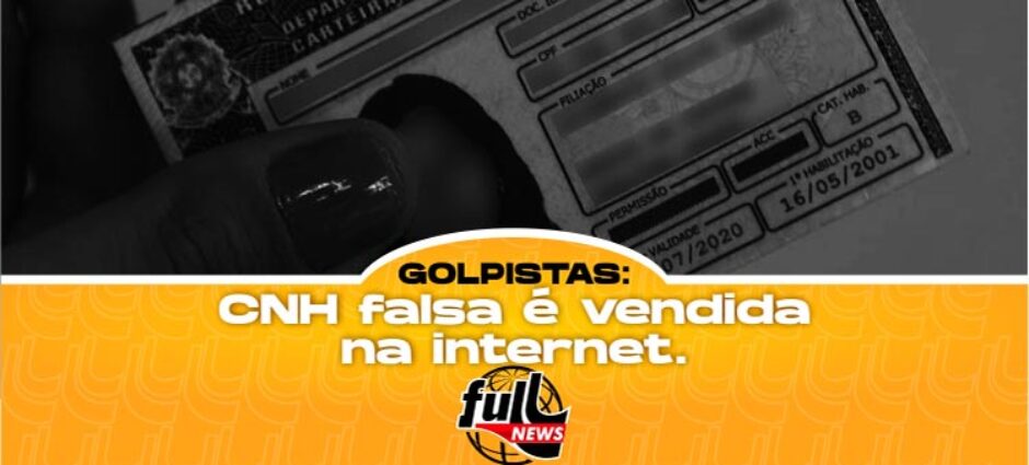 CNH falsa é vendida na Internet