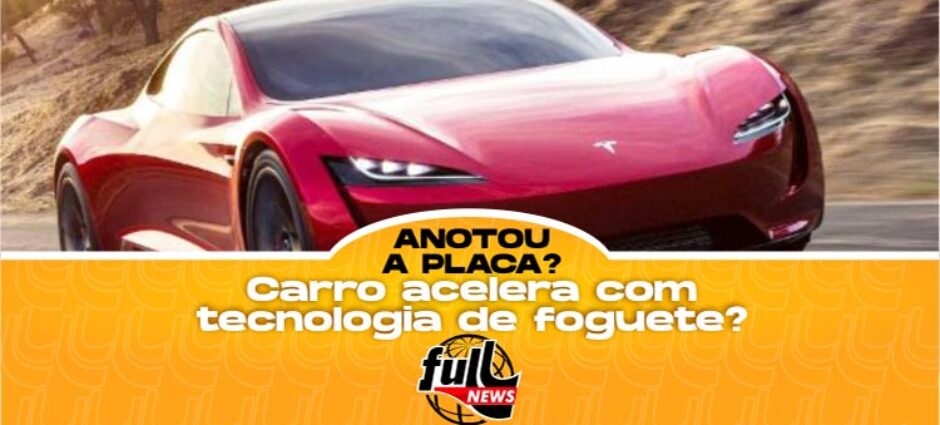 Carro acelera com tecnologia de foguete?