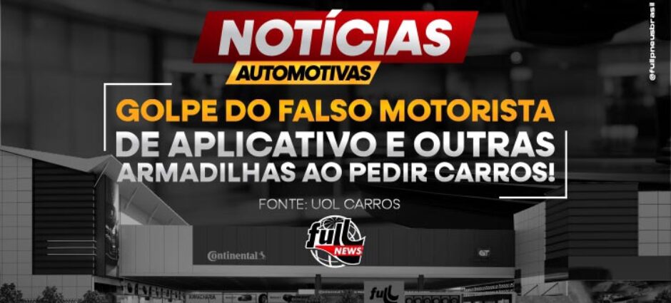 Golpe do motorista de aplicativo