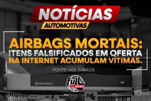 Airbags falsificados na Internet geram acidentes