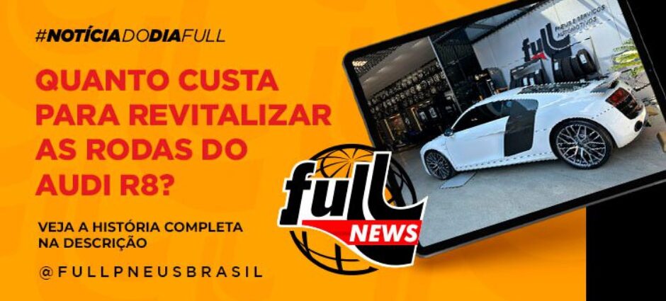 Rodas do Audi R8: Quanto custa para revitalizar?
