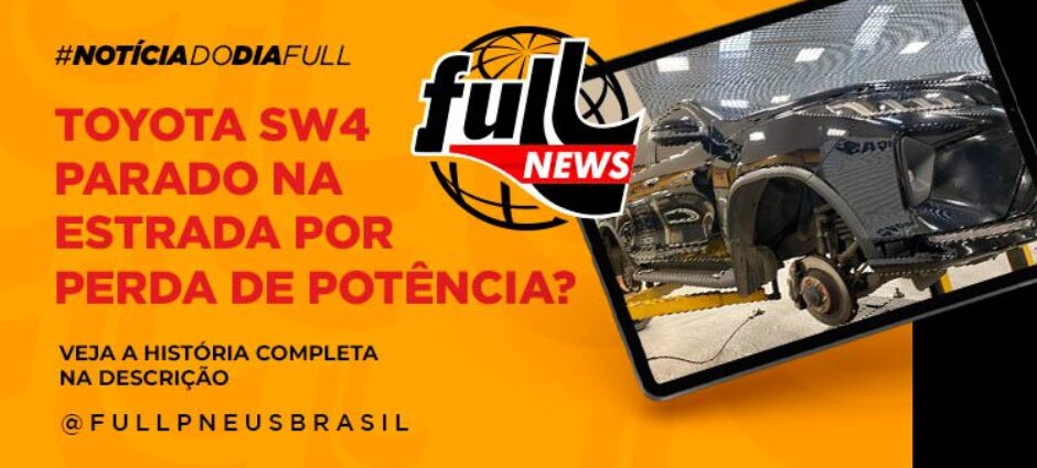 Toyota SW4 parado na estrada por perda de potência?