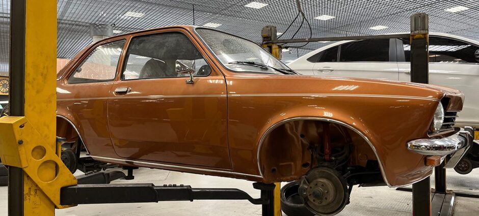 Chevette do Eduardo volta a rodar com segurança após manutenção completa na Full Pneus