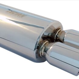 Silencioso Aço Inox Saída Dupla Luzian LA017