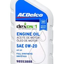 Óleo do Motor 0W20 ACDelco Dexos 1 Api Sp Sintético Aspirado 1L