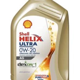 Óleo do Motor 0W20 Shell Helix Ultra Professional Dexos 1 Sintético 1L