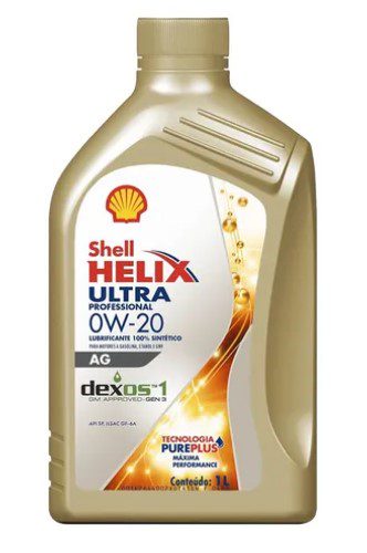 Óleo do Motor 0W20 Shell Helix Ultra Professional Dexos 1 Sintético 1L