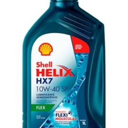 Óleo do Motor 10W40 Shell Helix HX7 Flex Sp Semissintético 1L