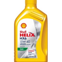Óleo do Motor 15W40 Shell Helix Flex HX6 Semissintético Flex 1L