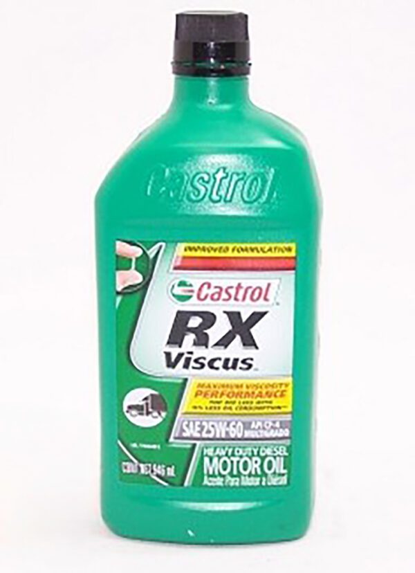 Óleo do Motor 25W60 Castrol RX Viscus SAE 545ML