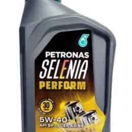 Óleo do Motor 5W40 Petronas Selenia Perform Api Acea Sp Sintético 1L