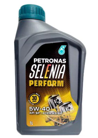 Óleo do Motor 5W40 Petronas Selenia Perform Api Acea Sp Sintético 1L