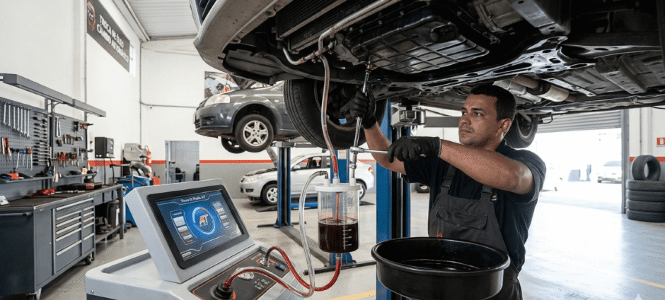 Troca de Óleo de Câmbio Automático