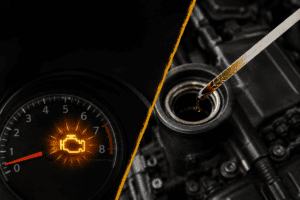 Sinais de Alerta no Motor: Luz Piscando e Sumiço de Óleo. O que Fazer?