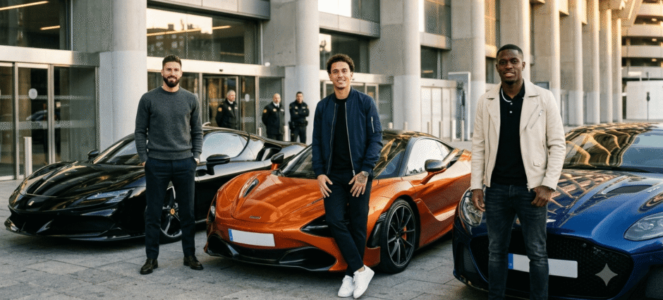 Garagem dos Craques: Os Carros Milionários que Movimentam a Seleção Brasileira