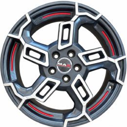 Jogo de Rodas HD Aro 17 5X100