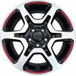 Jogo de Rodas Jeep Aro 17 5X110